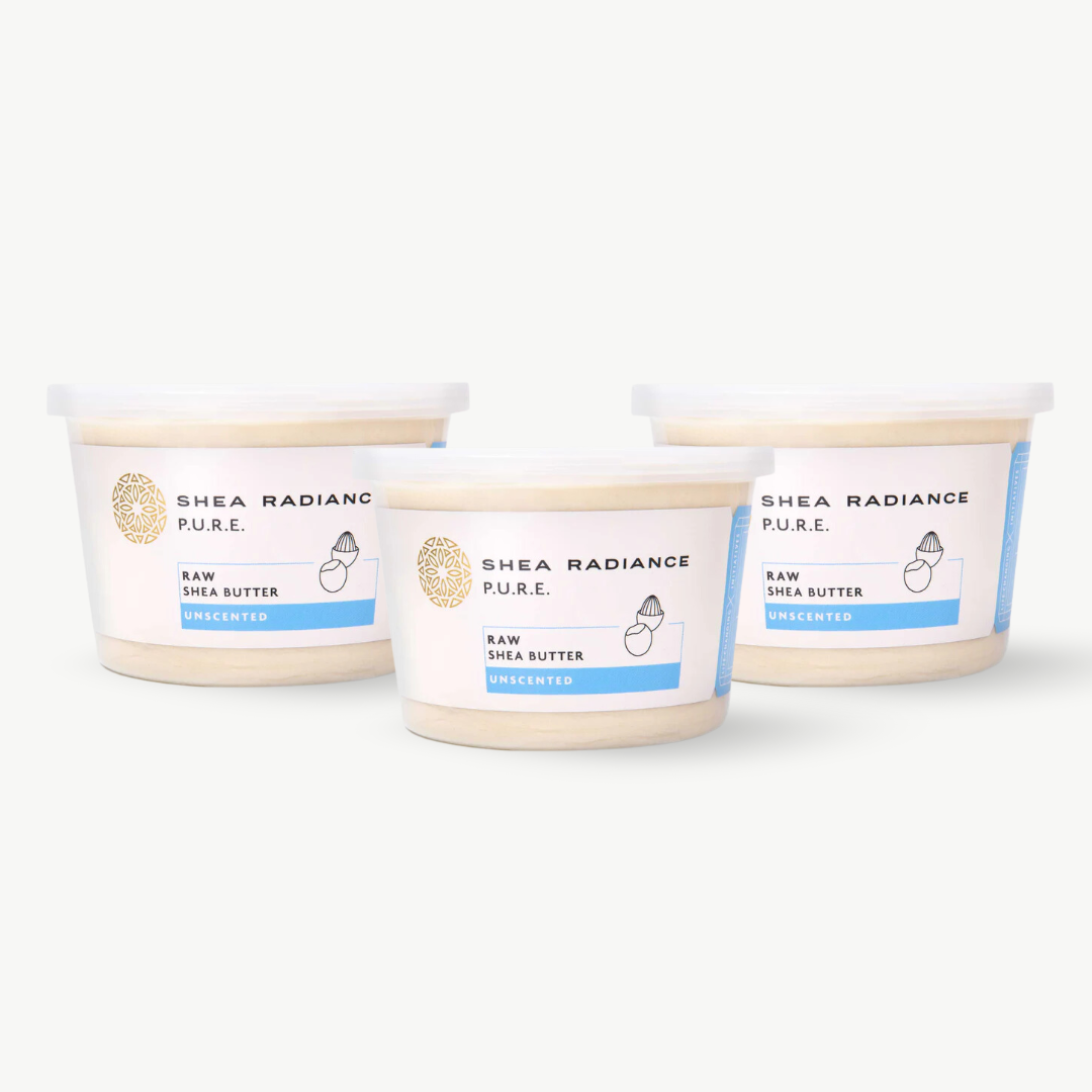 Raw Unrefined Shea Butter for Dry Skin & Hair